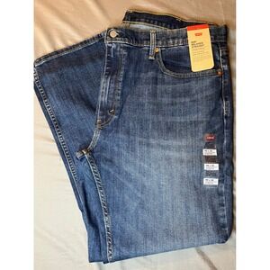 Levis 559 Relaxed Straight Jeans Mens 40x32 Blue Advanced Stretch 00559-0421 NEW